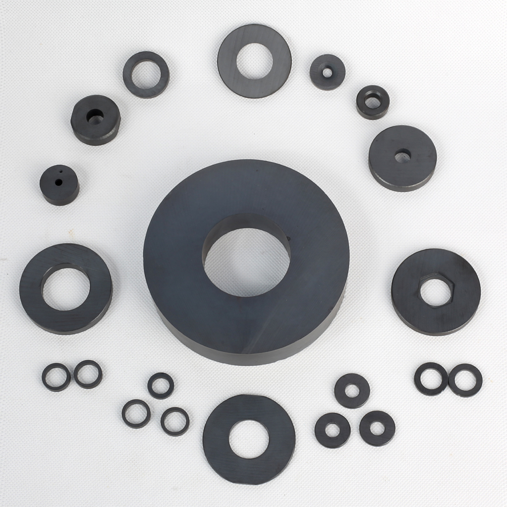 Axial Ring & Disc Ferrite Magnet RF-14-6281